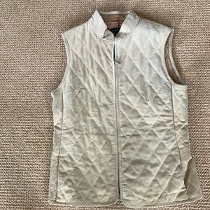 Ann Taylor. Tan suede vest. Size M.